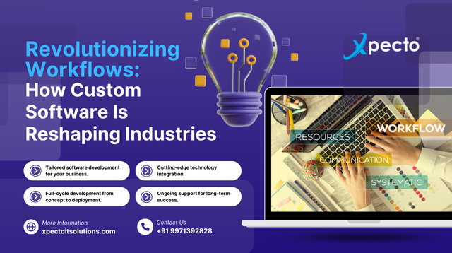 Revolutionizing Workflows: How Custom Software Is Reshaping Industries